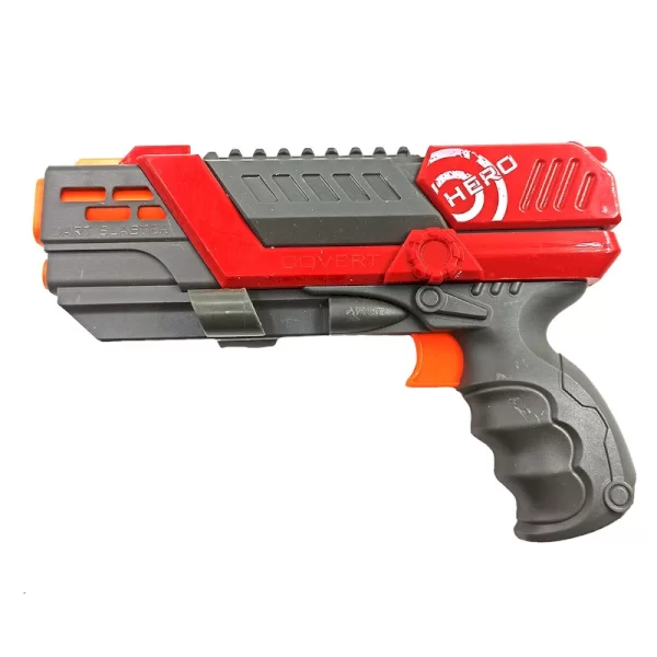تفنگ اسباب بازی کودک کلت قرمز مدل COVERT Team کد P/1041/GH