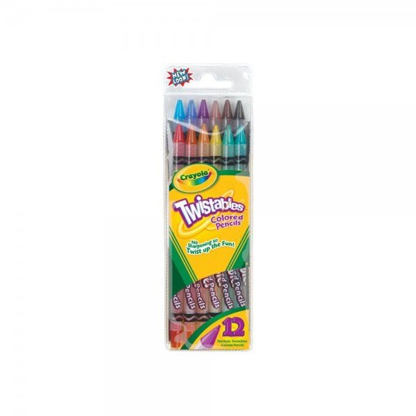 مداد رنگی 12 رنگ کودک crayola کد 7508