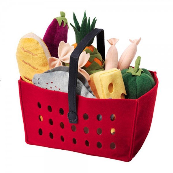سبد سبزیجات 12 تکه 12-piece shopping basket set LÅTSAS IKEA