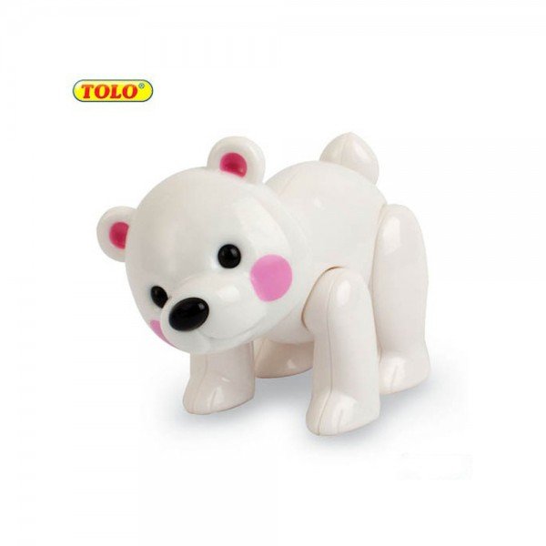 عروسک نشکن خرس قطبی tolo 87403