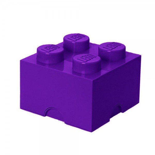 باکس اسباب بازی تک عددی بنفش Storage Brick  کد1111
