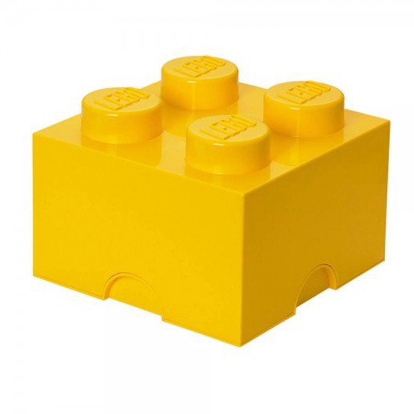 باکس اسباب بازی تک عددی ایرانی زرد Storage Brick  کد1111