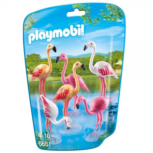 خانواده فلامینگو  پلی موبيل مدل Flamingos 6651