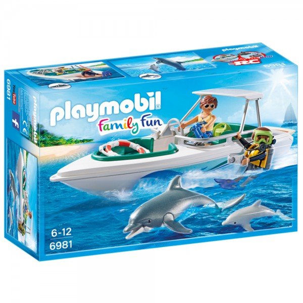 پلی موبيل مدل Diving Trip with Speedboat 6981
