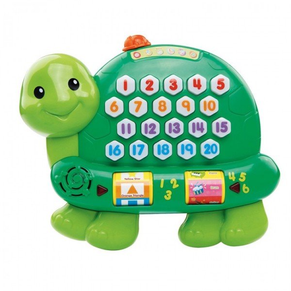 لاک‌پشت آموزشی و هوش و سرگرمی وی تک  number fun turtle 178103 VTech