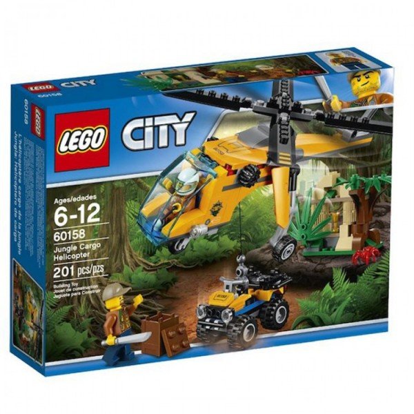 لگو  Jungle Cargo Helicopter lego 60158