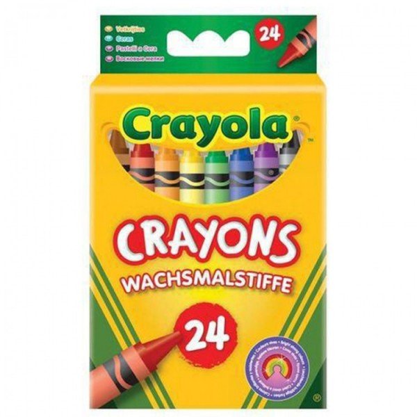پاستل 24 عددی کودک  24crayons 0024 crayola