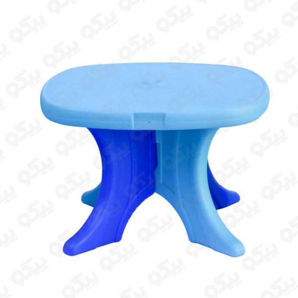 میز کودک وانیا رنگ فیروزه ای آبی کد p/van101/fa