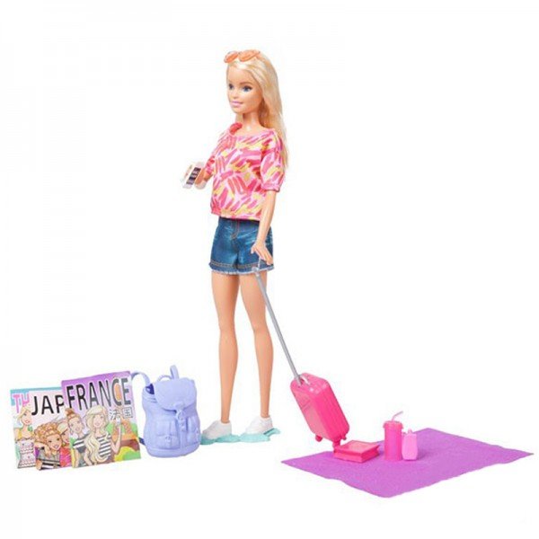 عروسک با لوازم  barbie ffb18