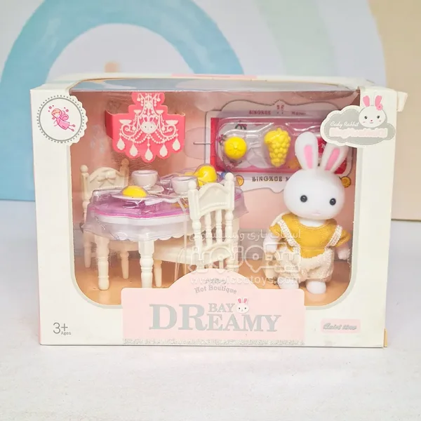 اسباب بازی خانه خرگوش مدل میز ناهار خوری BAY DREAMY کد 66213