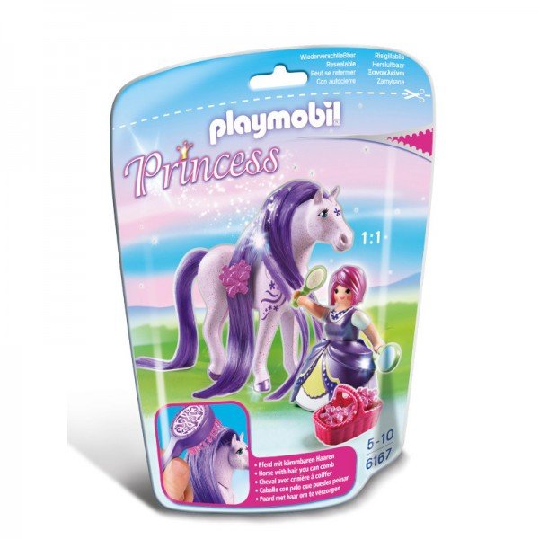 PLAYMOBIL Princess Viola with Horse کد 6167