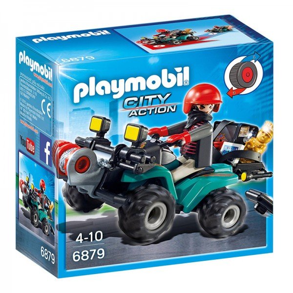 پلی موبيل مدل Robber's Quad with Loot playmobil 6879