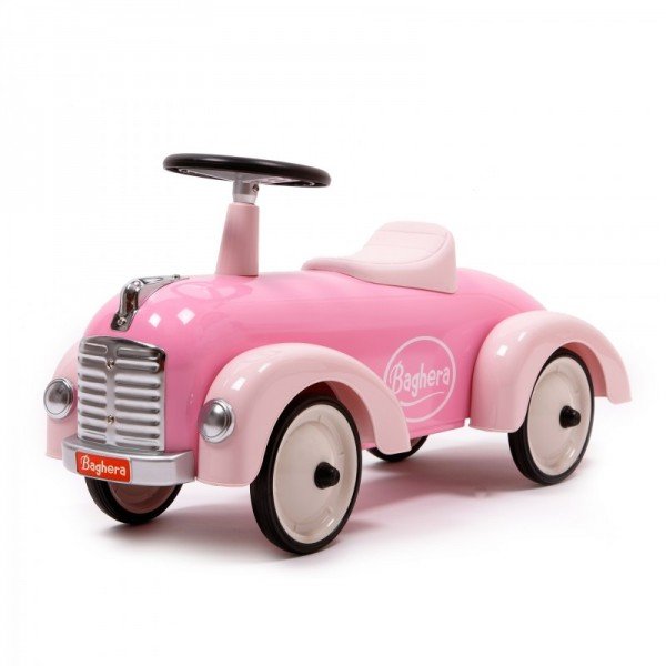 ماشین پایی فلزی کودک Speedster pink baghera 882