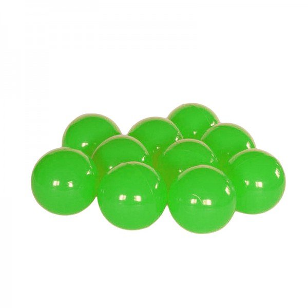 توپ رنگی کوچک بسته 1000تایی رنگ سبز مدل 005