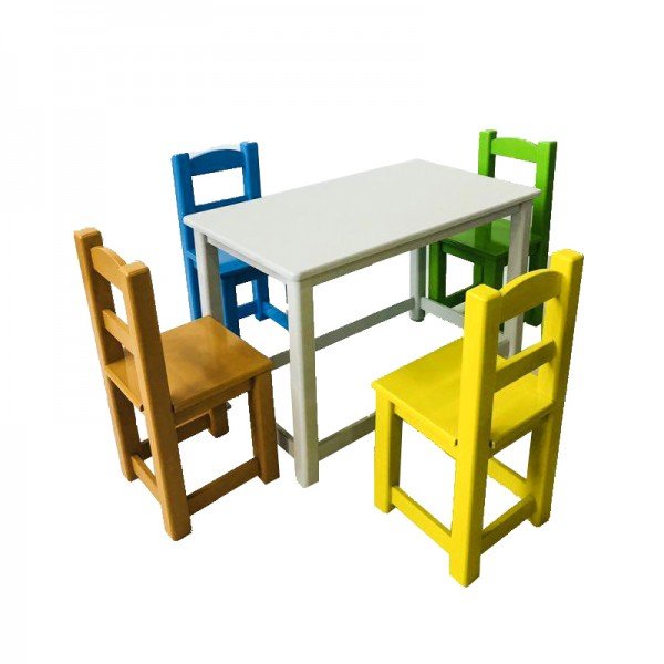 میز و صندلی چوبی Mn-187