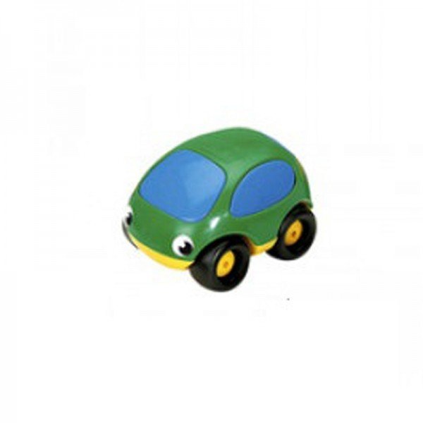 ماشین کوچک ضد ضربه و نشکن سبز زرد smoby 750003