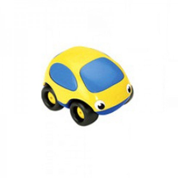 ماشین کوچک ضد ضربه و نشکن زرد آبی smoby 750003