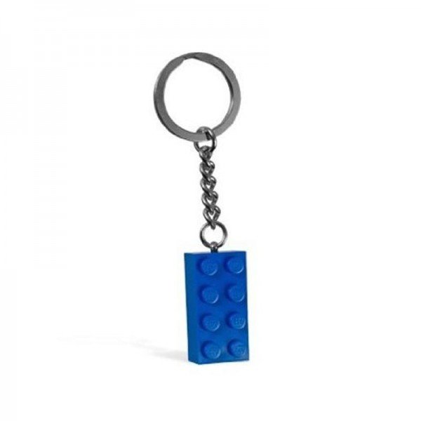 جا کلیدی لگو KeyChain 2x4 stud blue lego 850152