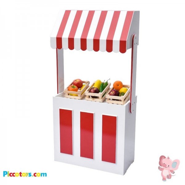 اسباب بازی غرفه میوه فروشی با سبد میوه کد SM204
