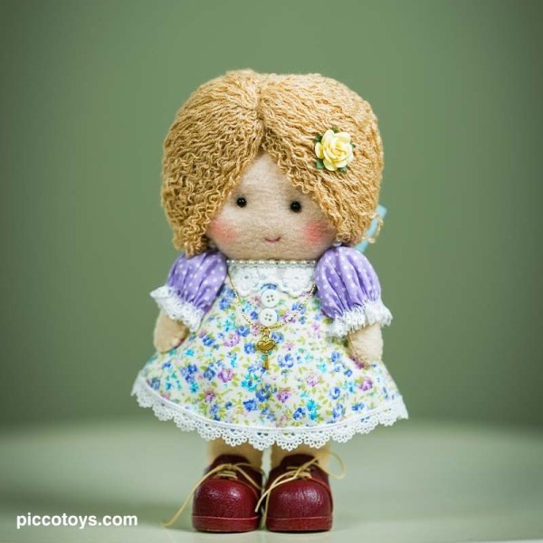 عروسک دخترانه وصله پینه کد 4705757