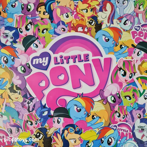 کاغذ کادو طرح پونی My little pony کد  P/594/A