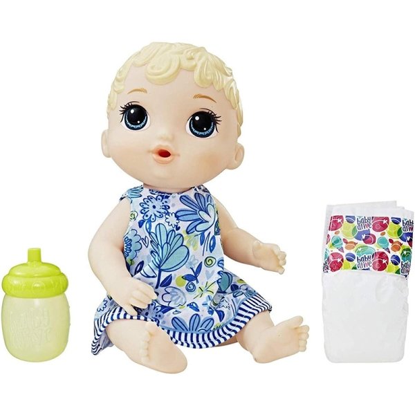 عروسک دخترانه جیشی بیبی آلایو Baby Alive کد E0385