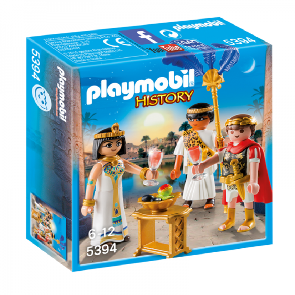 پلی موبيل مدل playmobil caesar and cleopatra 5394