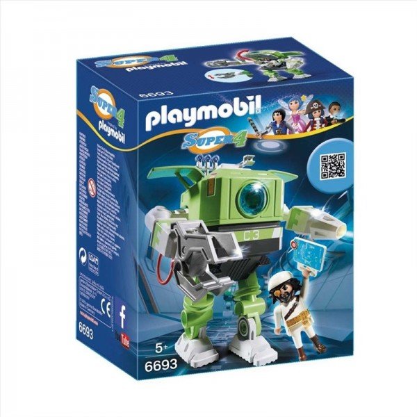 پلی موبيل مدل PLAYMOBIL 6693 Cleano Robot