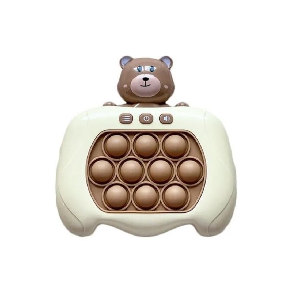 اسباب بازی پاپت گیم خرسی قهوه ای مدل کنسول بازی کد  P/205A/GH