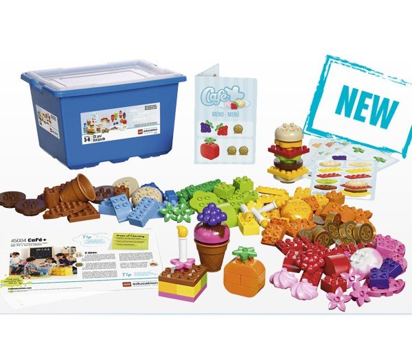لگو آموزشی کافی شاپ دوپلو 45004 Café+ Set with Storage