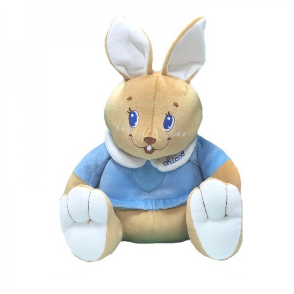 عروسک پارچه ای خرگوش چراغدار  chicco مدل 68642
