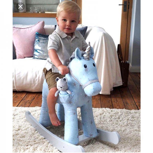 راکر تک شاخ آبی مونبیم little bird مدل 3077