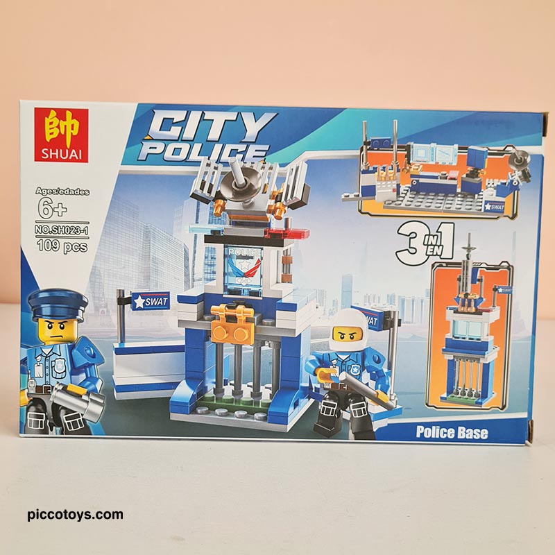 ساختنی لگو 109 تکه مدل CITY POLICE کد SH0231