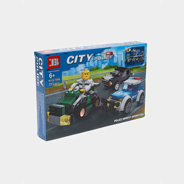 ساختنی لگو 213 تکه مدل CITY POLICE کد B106B