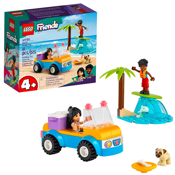 لگو ماشین ساحلی تفریحی فرندز lego friends beach buggy fun کد 41725