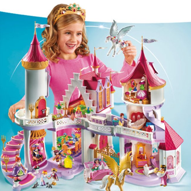 قصر بزرگ پلی موبیل princess fantasy castle 5142pm