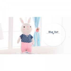 عروسک خرگوش با لباس سرمه ای مدل JAA931