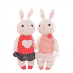 عروسک خرگوش با لباس قرمز مدل JAA931