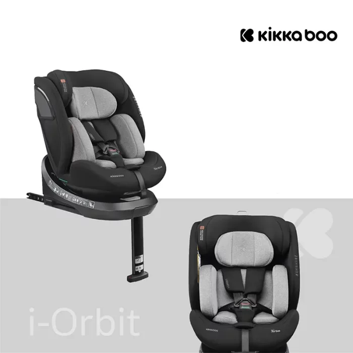 صندلی ماشین کودک کیکابو مدل Kikkaboo i-Orbit رنگ طوسی تیره کد 5936187