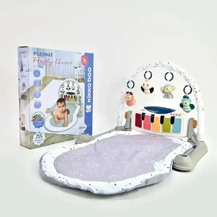 تشک بازی موزیکال نوزاد کیکابو KIKKABOO مدل Fluffy Clavier کد 5946475