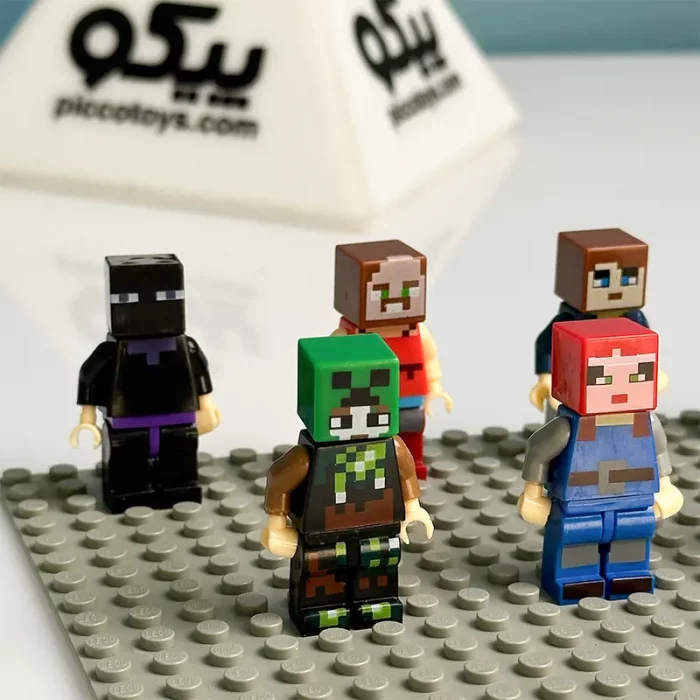 مینی فیگور 12 عددی ماینکرافت MINECRAFT کد SL89182
