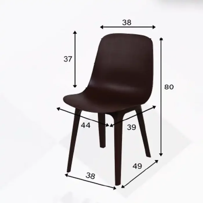 صندلی بزرگسال تیکا رنگ سفید کد P/CH03/SE