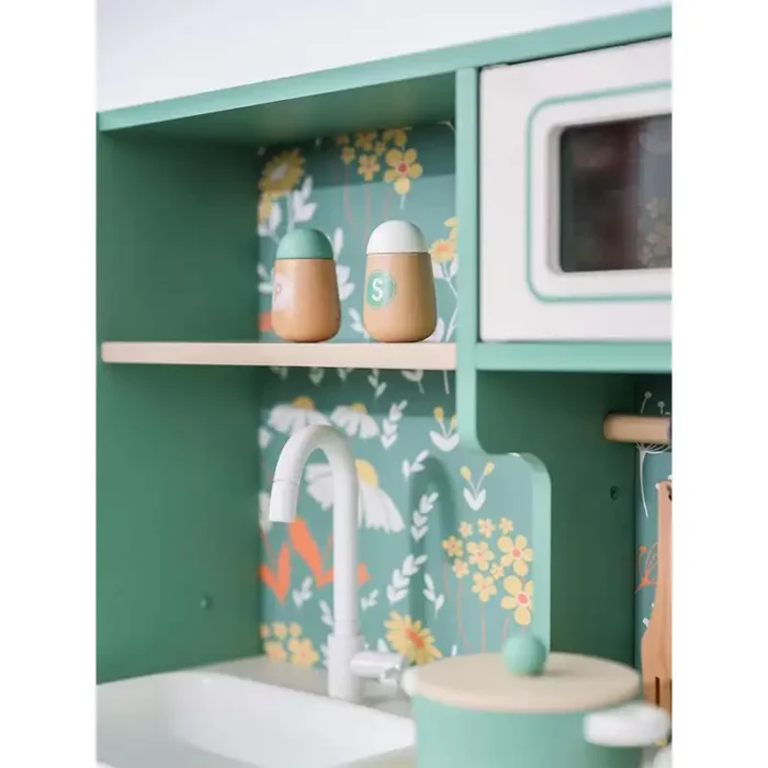 آشپزخانه چوبی کودک کلاسیک ورلد وینتیج Vintage KITCHEN classic world کد 50562