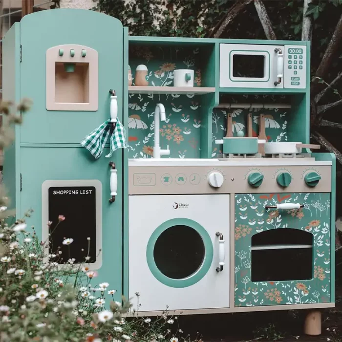 آشپزخانه چوبی کودک کلاسیک ورلد وینتیج Vintage KITCHEN classic world کد 50562