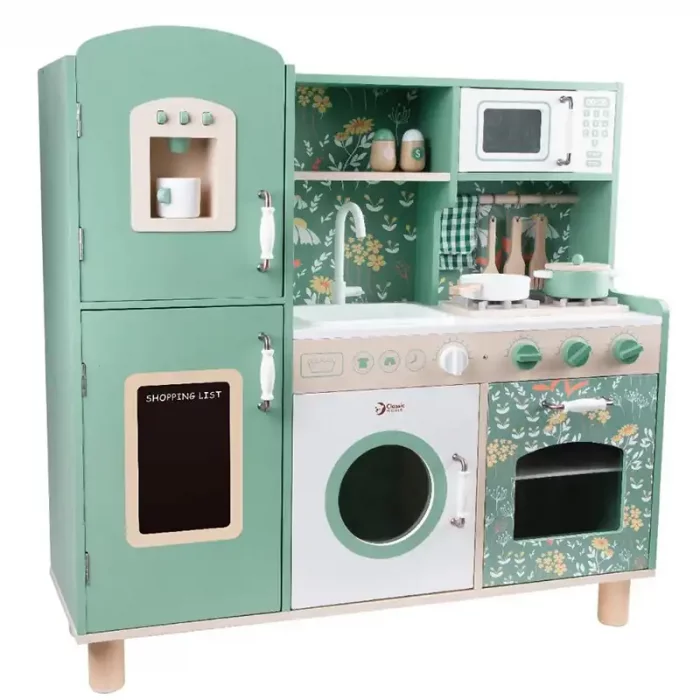 آشپزخانه چوبی کودک کلاسیک ورلد وینتیج Vintage KITCHEN classic world کد 50562