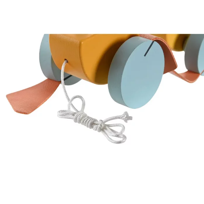 اسباب بازی چوبی نخ کش مدل خانواده اردک کد BZ-05-C