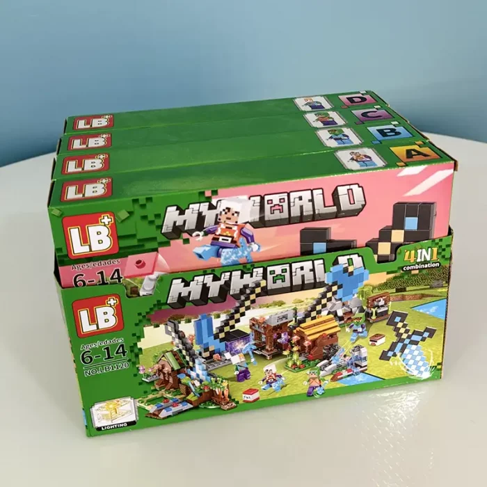 اسباب بازی لگو ماینکرافت 255 تکه کد P/LB1120/C