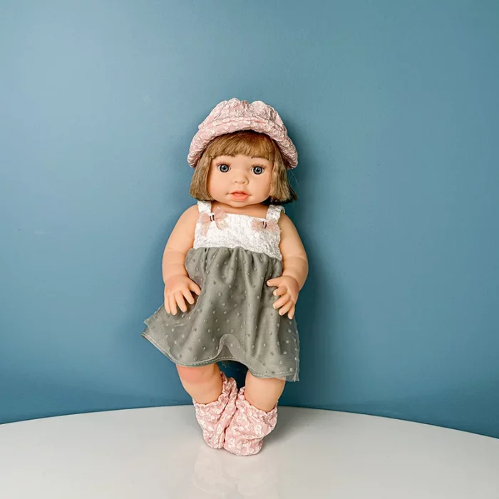 عروسک دخترانه 40 سانتیمتری FASHION CLOTH TOYS کد 899T1