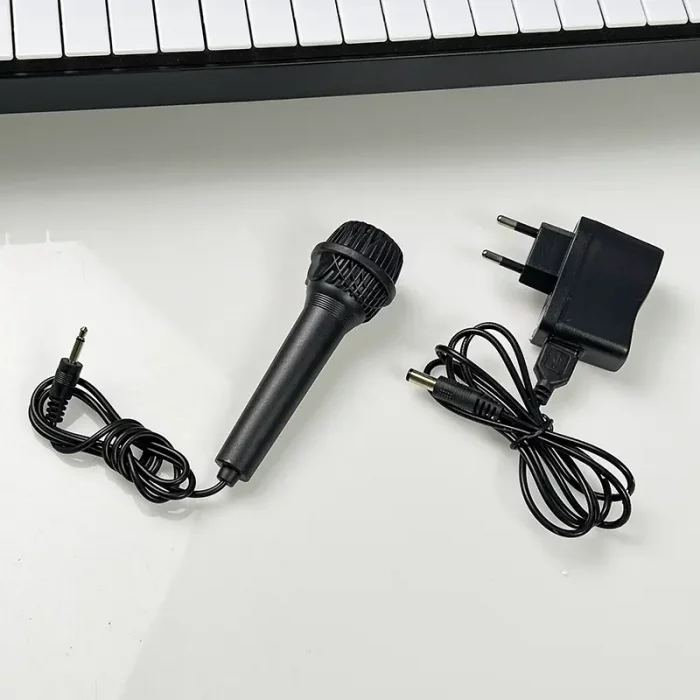 اسباب بازی ارگ میکروفون دار 54 کلیدی مشکی کد BD9916