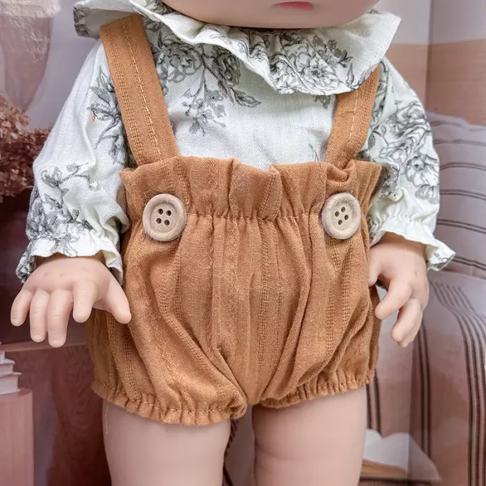 عروسک دخترانه 36 سانتیمتری با  تل سفید کد 88114